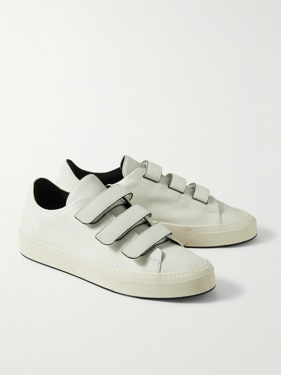 The Row - Dean Leather Sneakers - Neutrals The Row