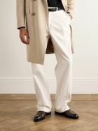 Zegna - New Classic Flex Glossed-Leather Penny Loafers - Brown