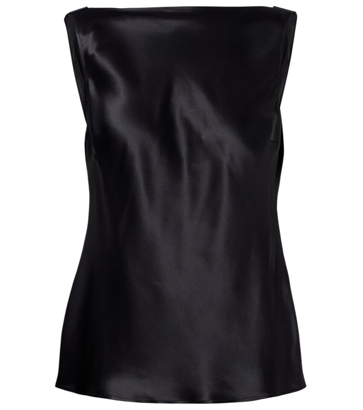 Photo: Nina Ricci Silk-blend satin top