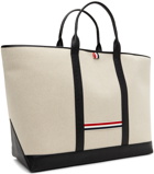 Thom Browne Off-White Oversized Tool Tote