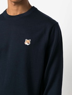 MAISON KITSUNE' - Fox Head Logo Wool Jumper