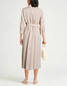 Peserico Womens Midi dress Light brown