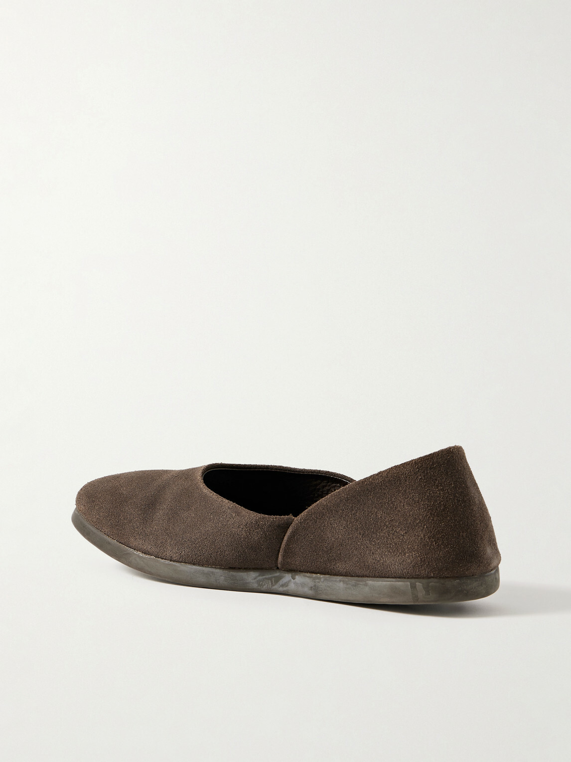 Stòffa - Suede Slippers - Brown
