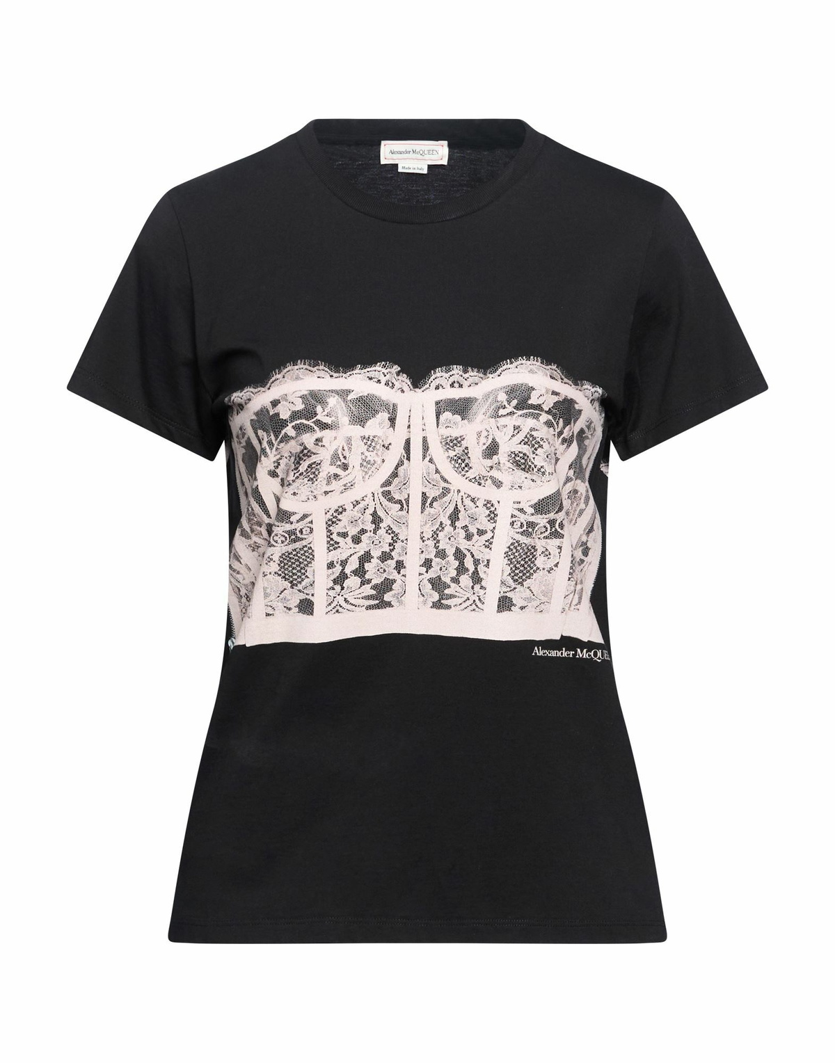 Mcqueen Womens T-shirt in Black