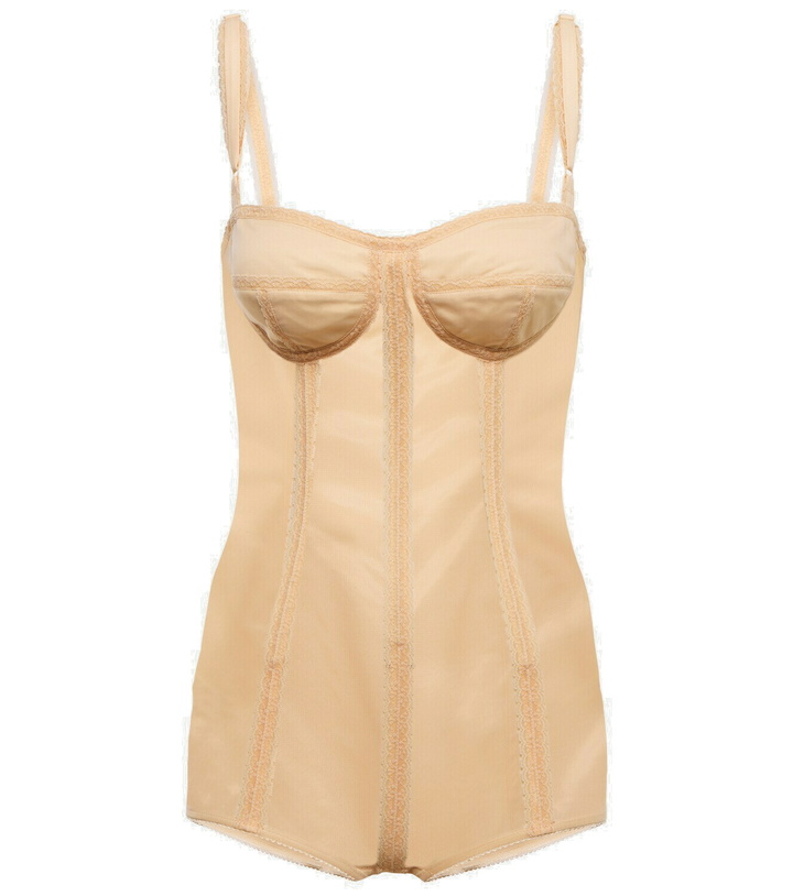 Photo: Dolce&Gabbana - x Kim Marquisette bodysuit