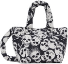 ERL Black & White Puffer Down Bag