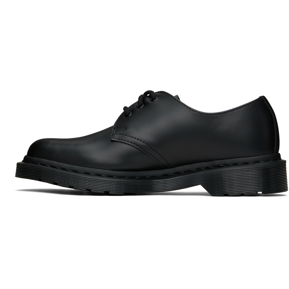 Dr. Martens Black 1461 Mono Smooth Leather Oxford Derbys