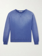 Acne Studios - Fema Cotton-Jersey Sweatshirt - Blue
