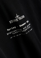 Stone Island Logo-print Cotton T-shirt Black