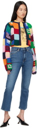 Re/Done Blue 70s Crop Boot Jeans