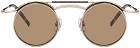 Matsuda Gold & Tortoiseshell Heritage 2903H Sunglasses