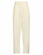 Darkpark Womens Pants Pastel in Yellow
