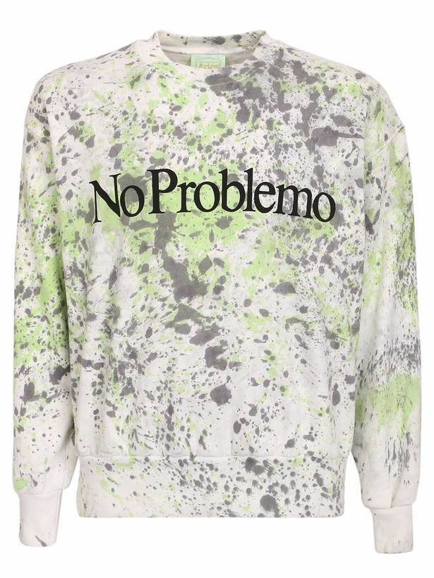 Photo: Aries Paint Splatter Sweatshirt