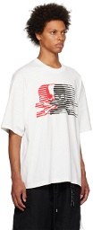 mastermind JAPAN White Graphic T-Shirt