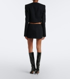 Wardrobe.NYC Virgin wool miniskirt