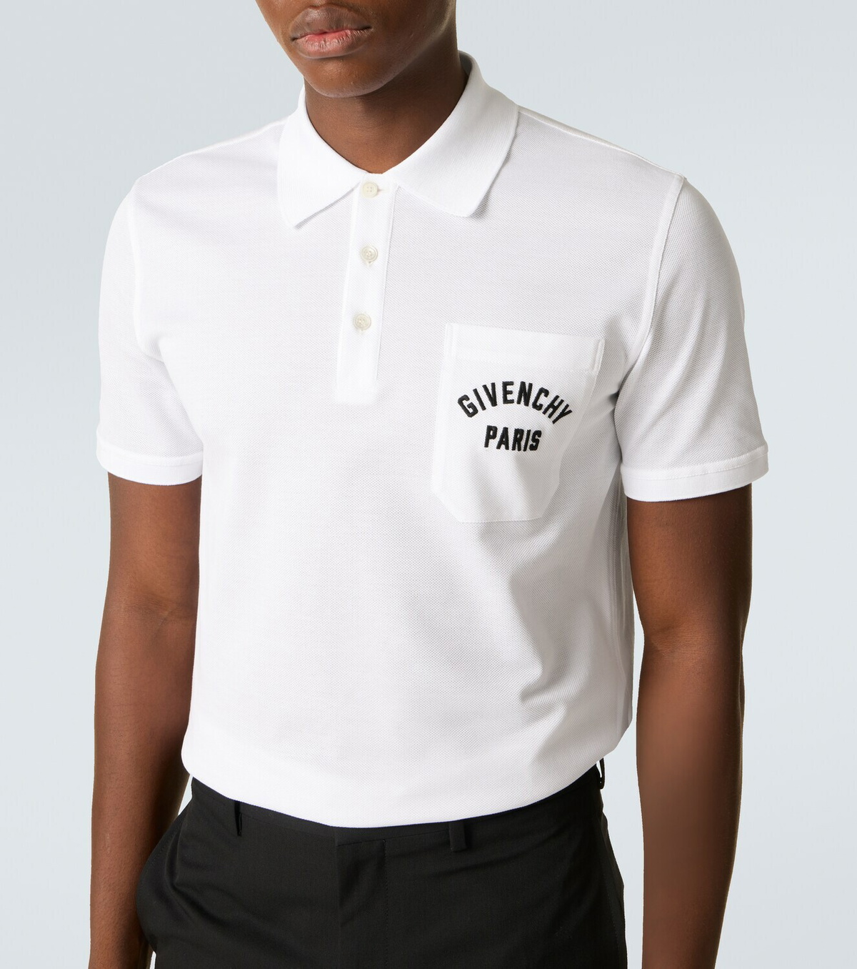 Givenchy Givenchy Paris cotton piqué polo shirt