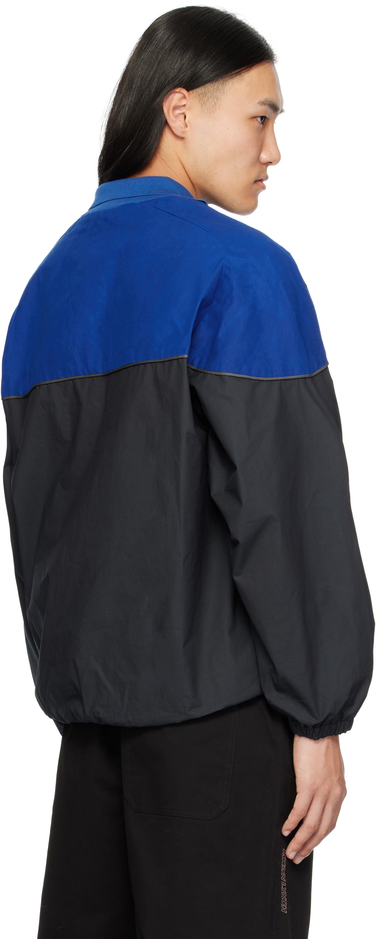 Robyn Lynch Blue & Black Pullover Polo