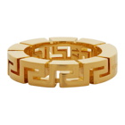 Versace Gold Meander Ring