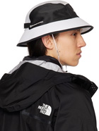 The North Face White & Black TNF Run Bucket Hat