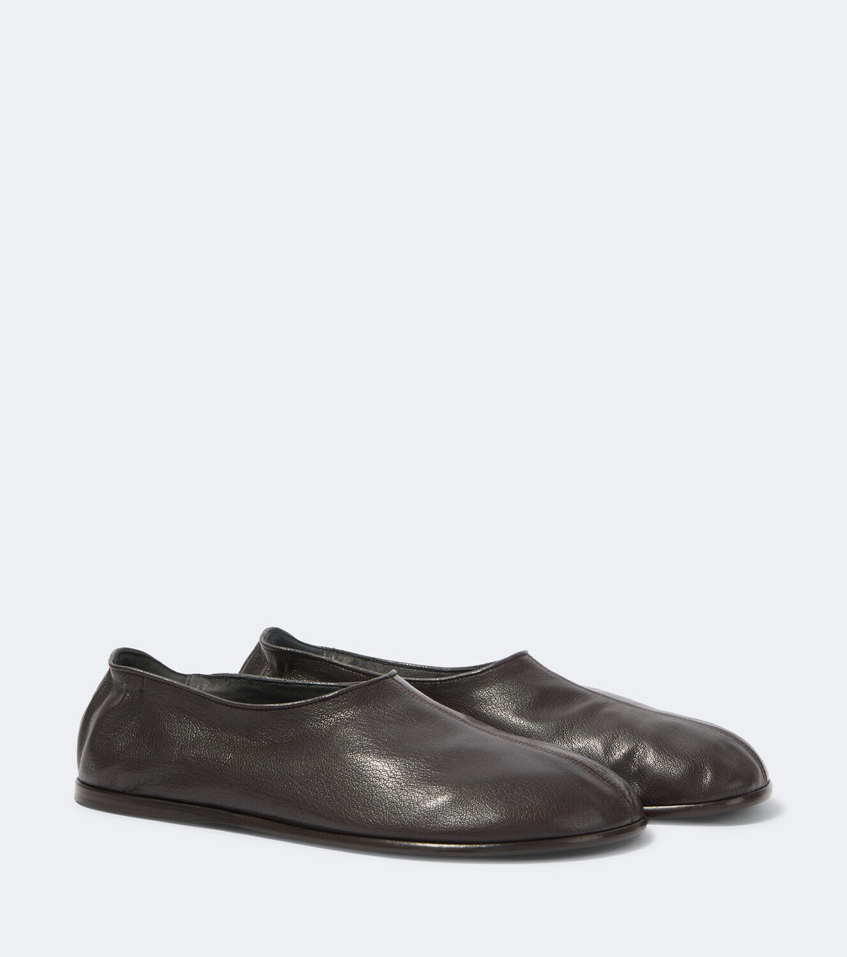 Lemaire Leather slip-on shoes