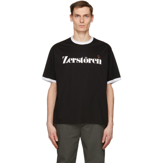 Photo: Undercover Black Zerstoren T-Shirt