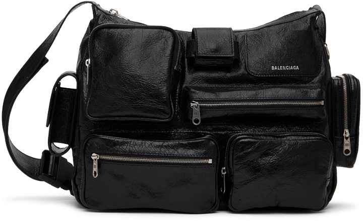 Photo: Balenciaga Black Superbusy Messenger Bag