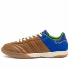 Adidas X Wales Bonner Samba Millennium Sneakers in Desert/Team Royal Blue/Crew Green