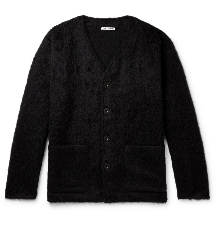 Photo: Our Legacy - Knitted Cardigan - Black