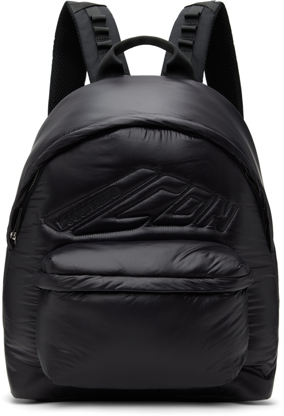 Photo: Dsquared2 Black Icon New Generation Backpack