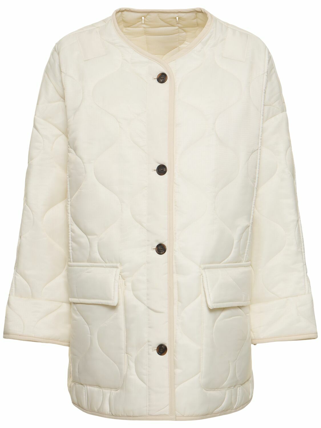 THE FRANKIE SHOP - Teddy Quilted Nylon Jacket The Frankie Shop
