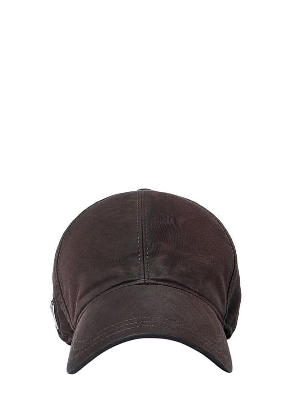 Photo: Prada Logo Plaque Baseball Cap