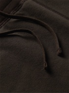 The Row - Dolin Organic Cotton-Jersey Sweatpants - Brown