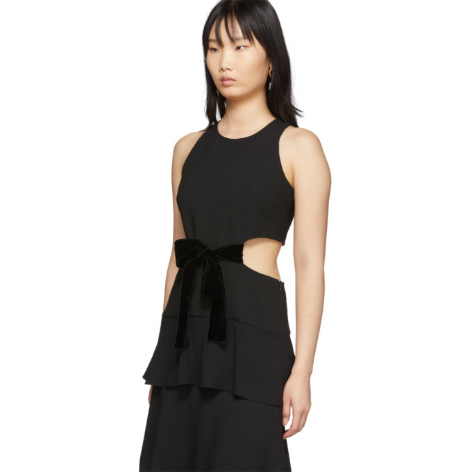 Proenza Schouler Black Cut Out Dress Proenza Schouler