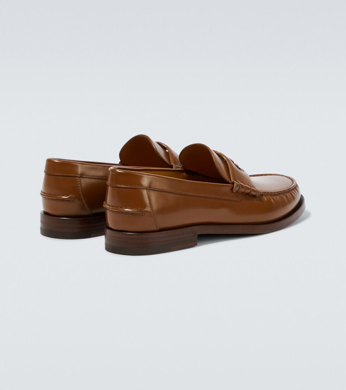 Gucci - Interlocking G leather loafers Gucci