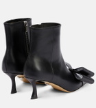 Mach & Mach Le Cadeau leather ankle boots