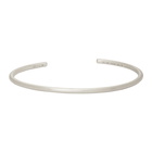 Le Gramme Silver Brushed Le 7 Grammes Bangle Bracelet