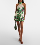 Poupette St Barth Colleen floral miniskirt