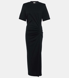 Isabel Marant Lexiaga draped cotton midi dress