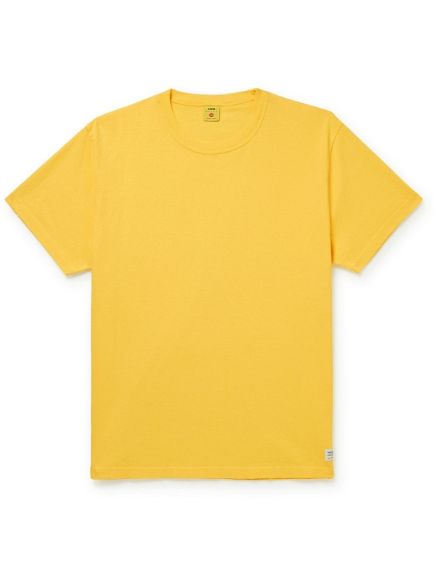 Photo: EDWIN - Cotton-Jersey T-Shirt - Yellow