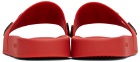 AMIRI Red Pool Logo Slides