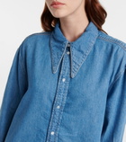 Ganni - Denim shirt dress