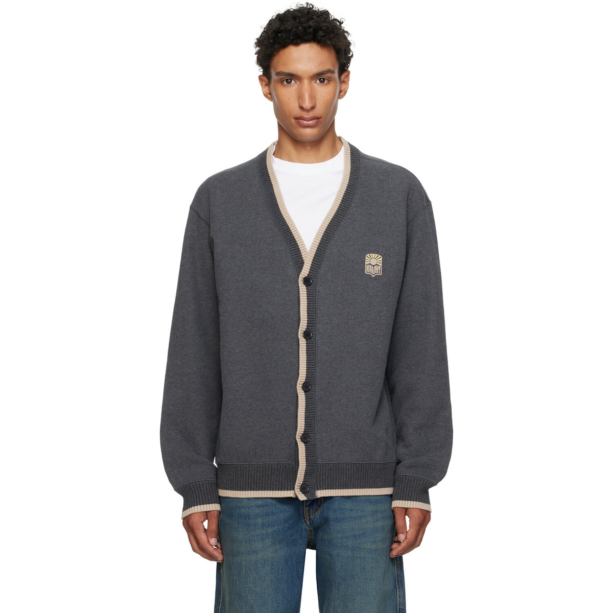 Isabel Marant Gray Wallace Cardigan