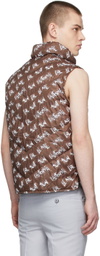 ERL Khaki Polyester Down Vest