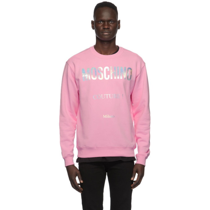 Photo: Moschino Pink Couture Sweatshirt