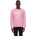 Moschino Pink Couture Sweatshirt