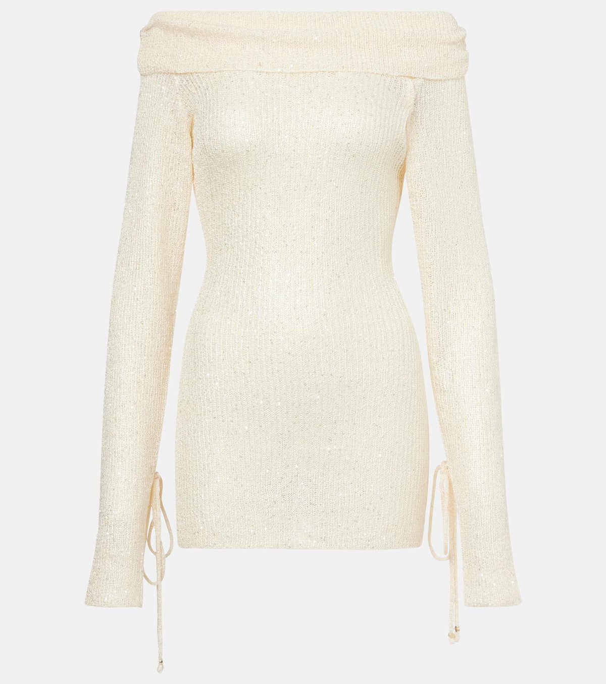 Bananhot Rory sequined knitted minidress