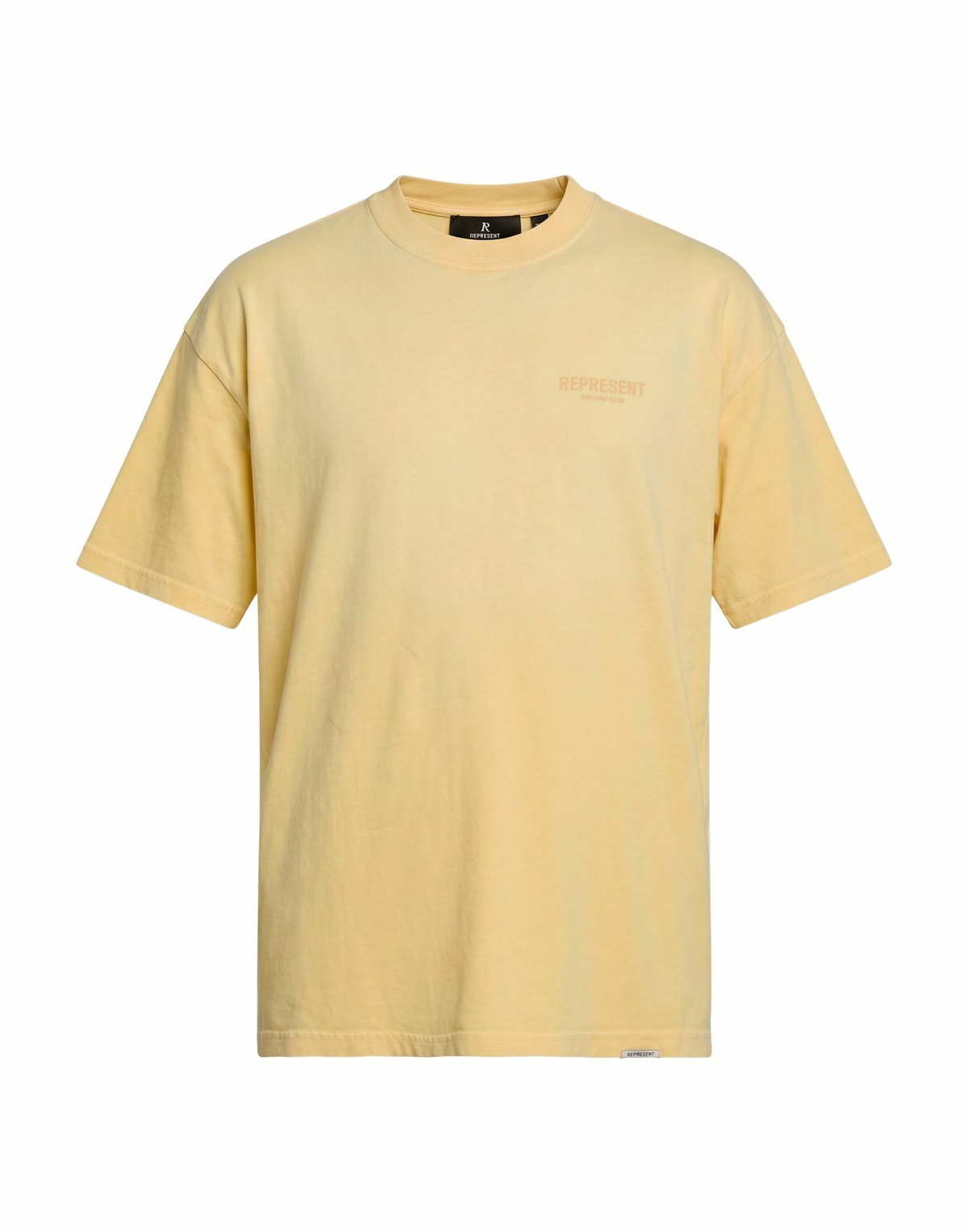 Represent Mens T-shirt Pastel in Yellow