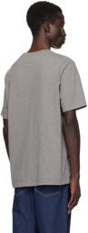 Maison Kitsuné Gray Bold Fox Head T-Shirt
