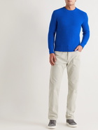 MP Massimo Piombo - Waffle-Knit Wool Sweater - Blue