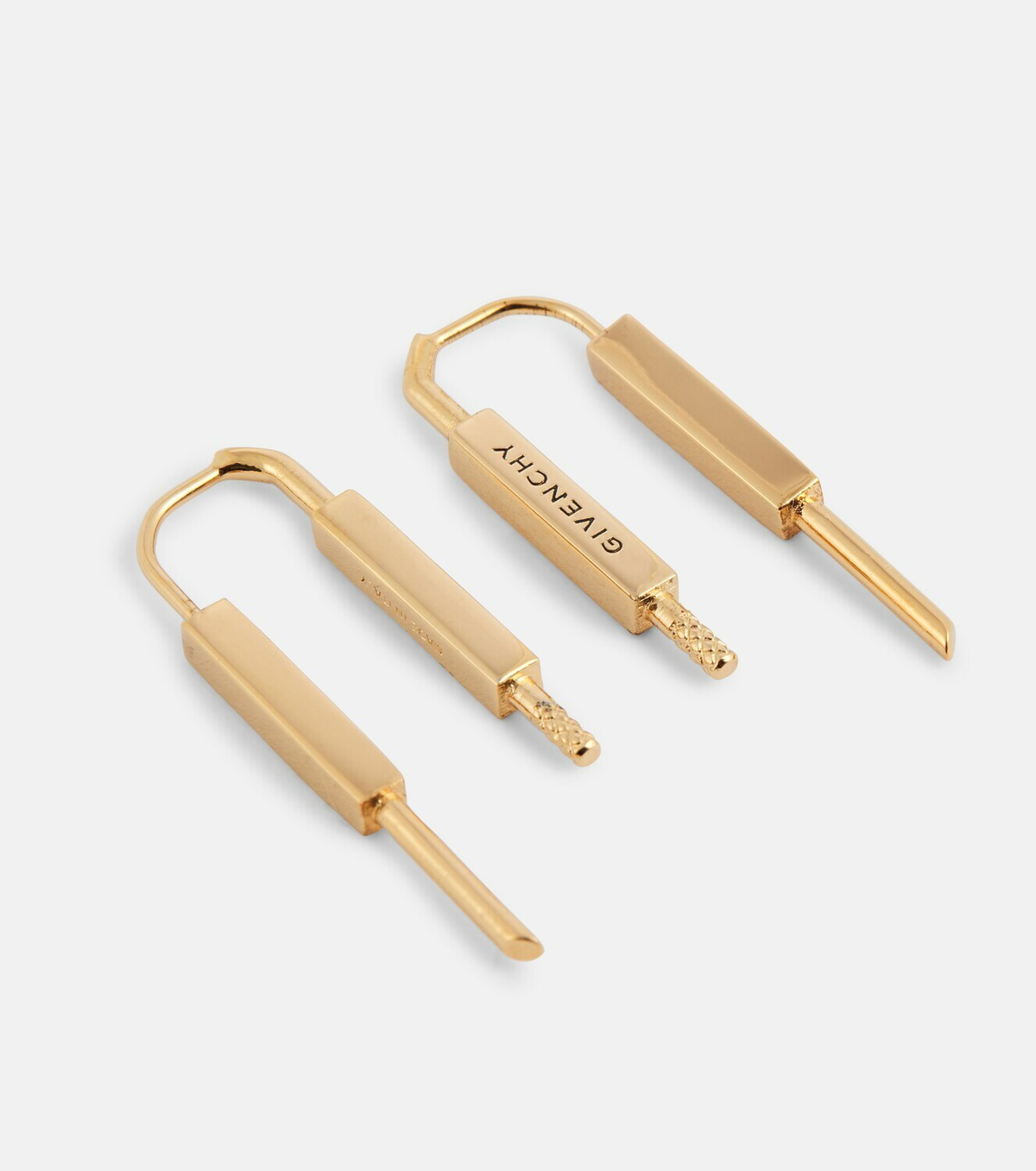 【Givenchy】 U-Lockイヤリング Givenchy Men's U Lock Earrings with Crystals | Neiman Marcus